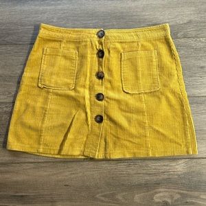 Yellow skirt